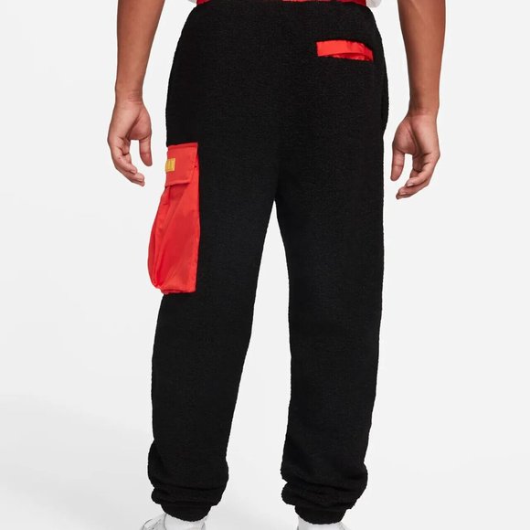 Nike Jordan Essential MS Statement Fleece Sherpa Pants Mens DC9730-010 - Picture 9 of 13